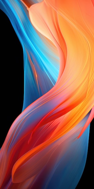 Abstract Colorful Fluid Art Background (Fonte de arte fluida colorida e abstrata)