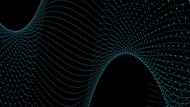 Abstract Data Visualization of a Futuristic Neural Network