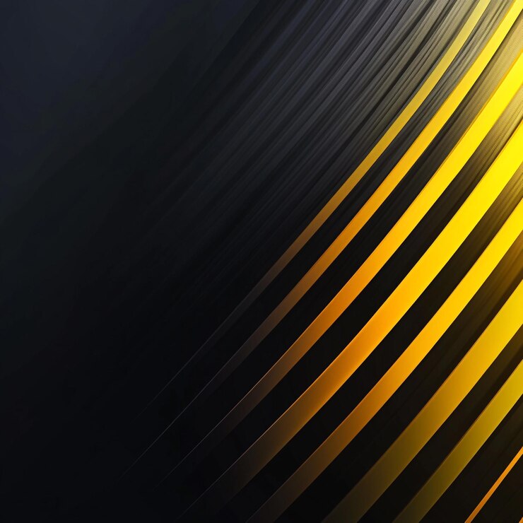 Abstract Diagonale Streifen Schwarz und Gold Textur Hintergrund