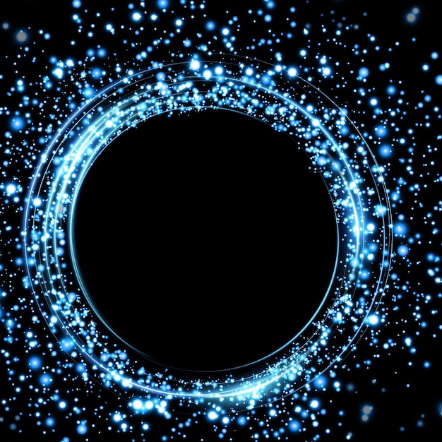 Abstract Digital Tunnel Glowing Technology Hintergrund Abstract Cyber Hintergrund für Ihre Entwürfe Vektorillustration