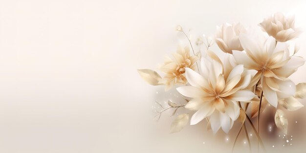 Foto abstract floral background