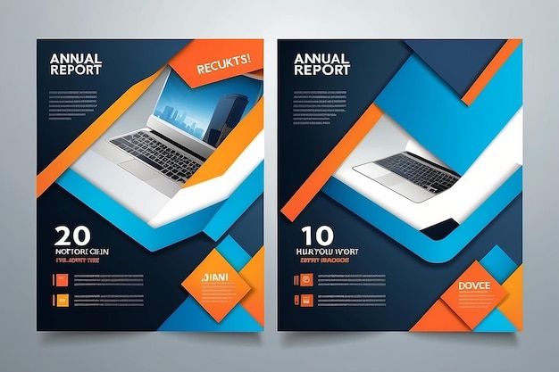 Abstract flyer design background Brochure template Annual report cover Pode ser usado para revista