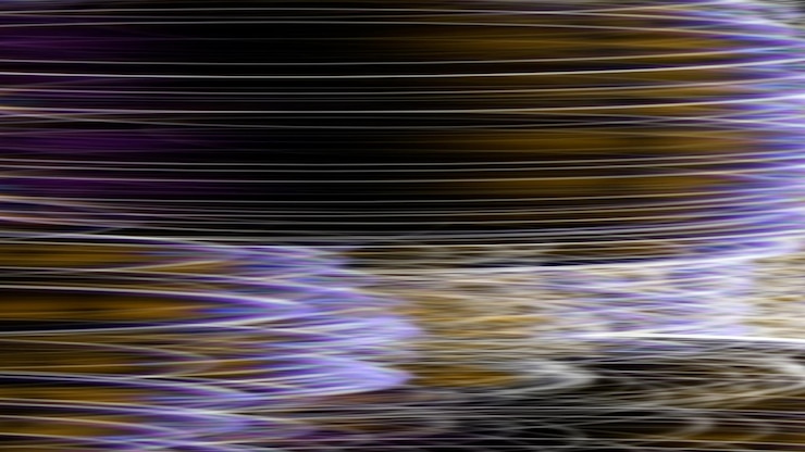 Foto abstract fractal swirl of light and energy