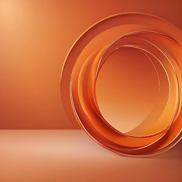 Abstract glatte orangefarbene Hintergrund-Layout-Designstudiorum Web-Vorlage Geschäftsbericht mit smoo