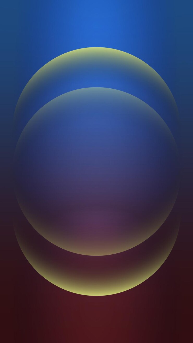 Foto abstract gradient circles mobile wallpaper