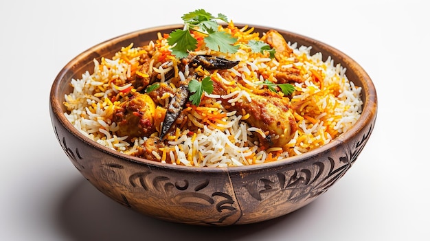 Abstract Hintergrund mit Biryani-Thema