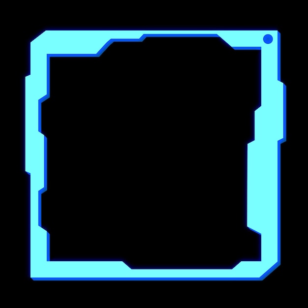 Abstract HUD-Anzeige Infografik scifi-futuristische Informationen