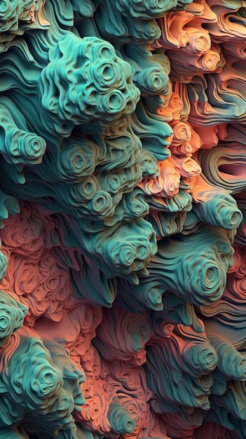 Abstract lava papel de parede orgânico conceito de cor de fundo