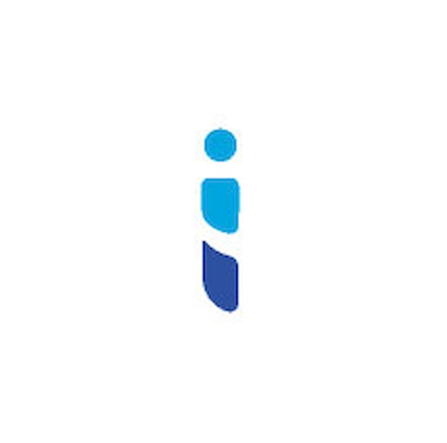 Abstract Logo mit dem Buchstaben I