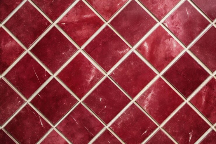 Foto abstract maroon colorido azulejos de motivo tradicional papel de parede textura do chão fundo bandeira panorama s
