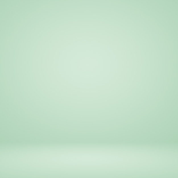 Abstract mint green gradient background vazio espaço estúdio para exibir produto