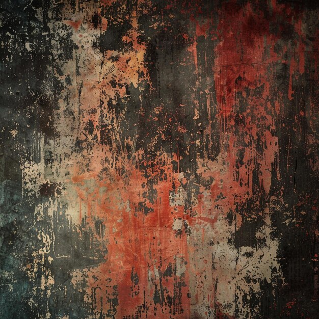 Abstract Moderne Grunge-Muster Rote schwarze Wandfarbe Textur
