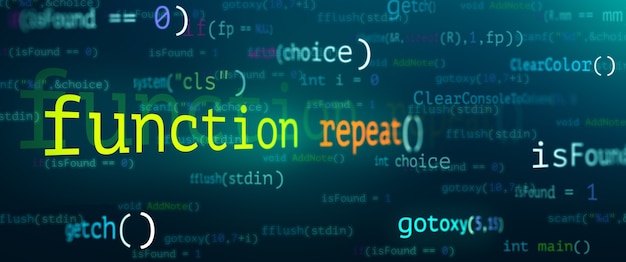 Abstract Moderne Technologie der Programmierung von Code-Bildschirmentwickler