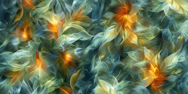 Abstract ökologischer natürlicher Pflanzenblumen-Hintergrund