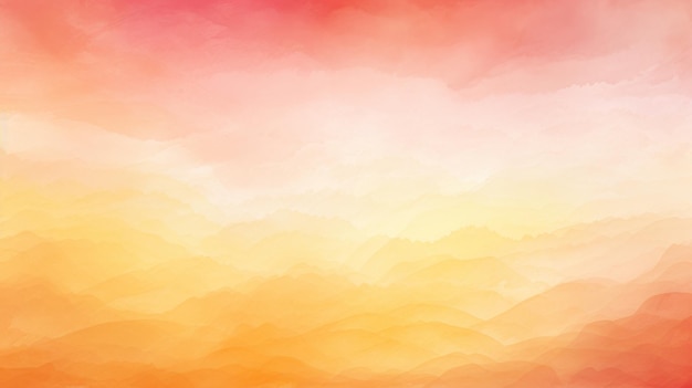 Abstract ombre aquarela fundo com laranja profundo dourado amarelo claro rosa