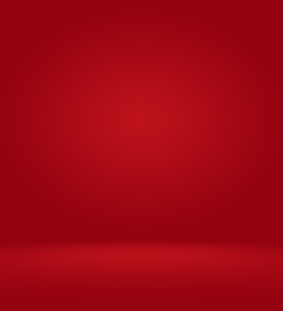 Abstract Red Hintergrund Weihnachten Valentines Layout Design, Studio, Raum, Web-Vorlage, Business-Bericht mit glatten Kreis Farbverlauf Farbe.