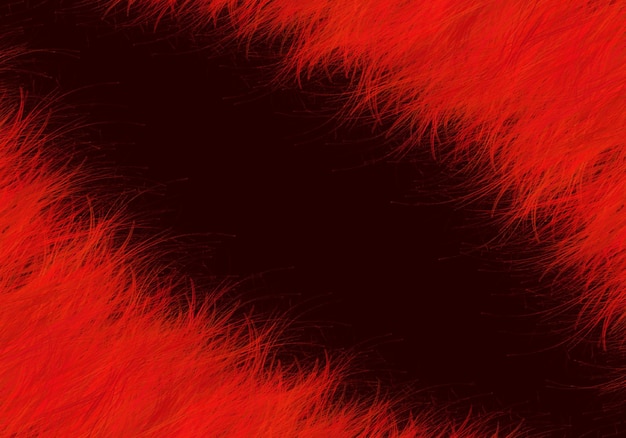 Abstract Roter pelziger Hintergrund