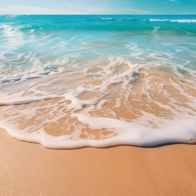 Foto abstract sand of beach and soft wave background