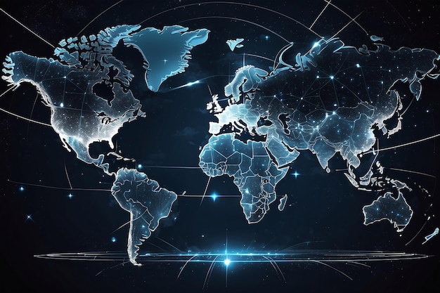 Abstract Sistema de localización tecnológica global de búsqueda por satélite