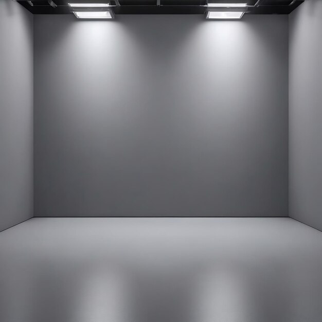 Abstract smooth empty grey studio well use as backgroundbusiness reportdigitalwebsite templatebackdr