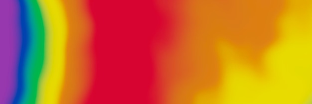 Abstract Verschwommener Gradient Regenbogenfarbe LGBTQ-Hintergrund