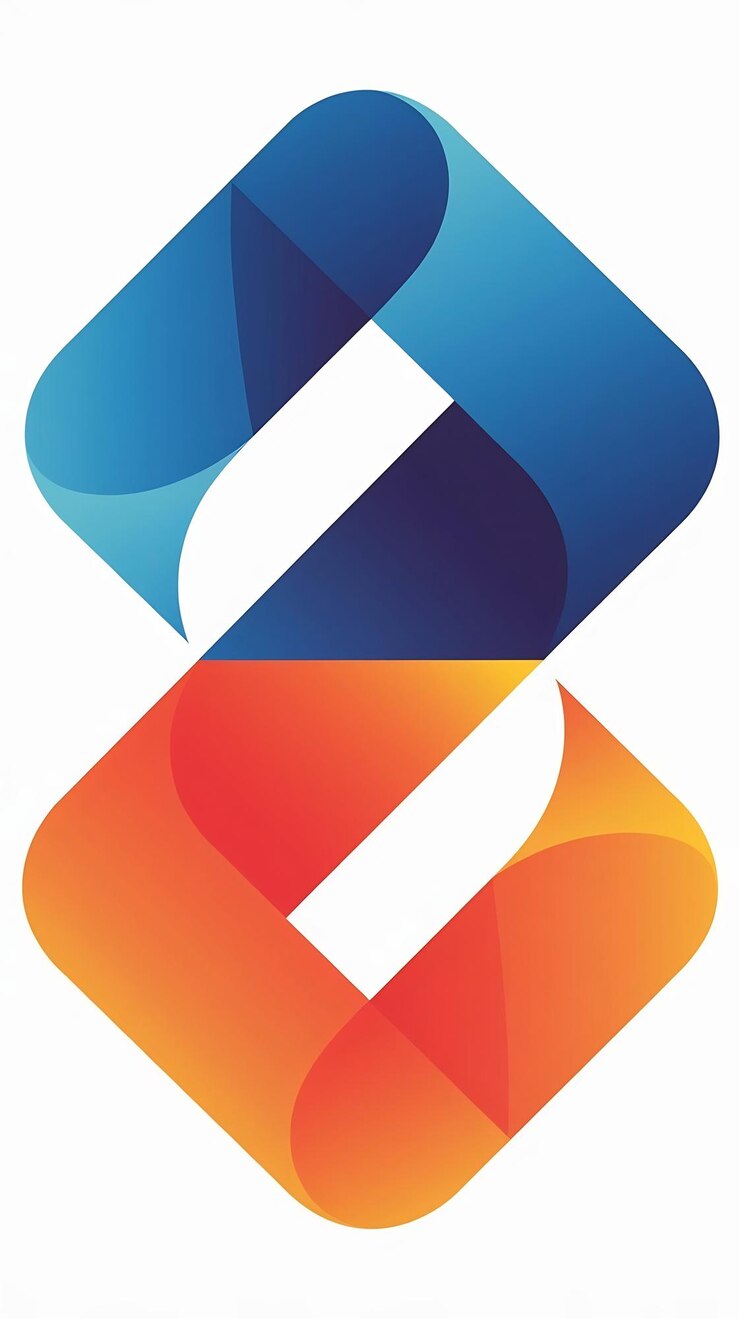 Foto abstracte la letra z en el icono del logotipo del rombo el signo del logotipo de la compañía fun vecto