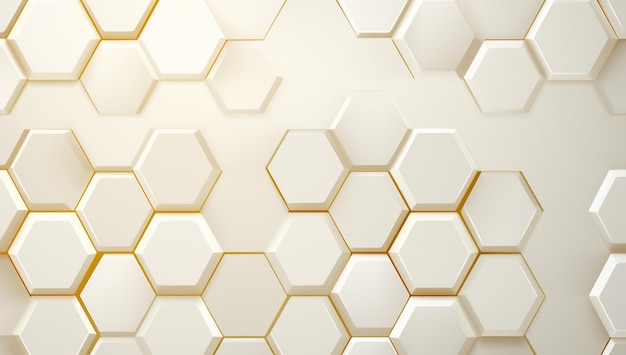 Abstracto 3d hexágonos diseño de fondo 3d renderización imagen conceptual de alta calidad realista sin costuras