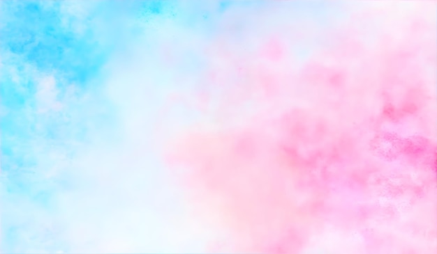 Abstracto acuarela rosa y azul fondo pastel