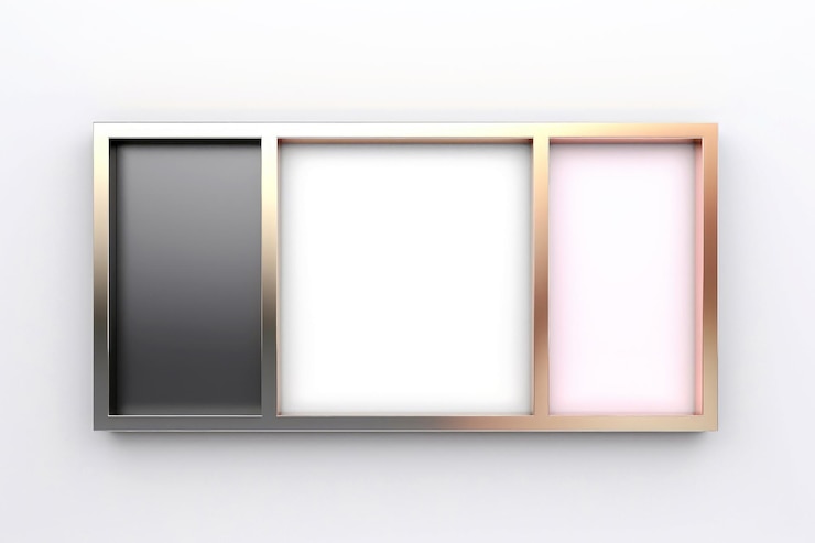 Foto abstracto de alta tecnología borde blanco fondo de tecnología futurista ia generativa