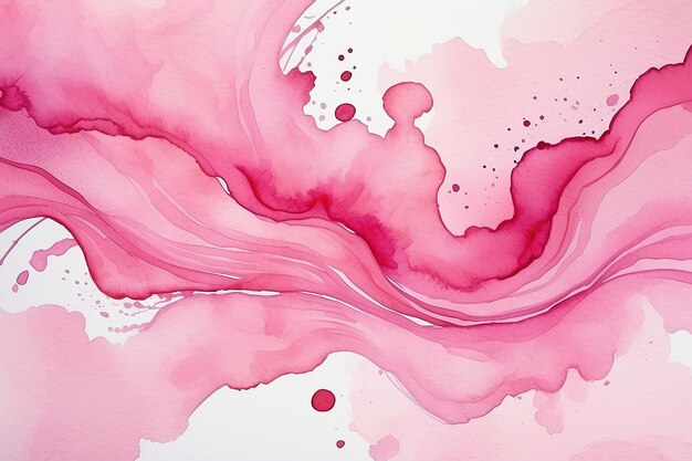 Abstracto aquarela rosa fundo de textura elegante