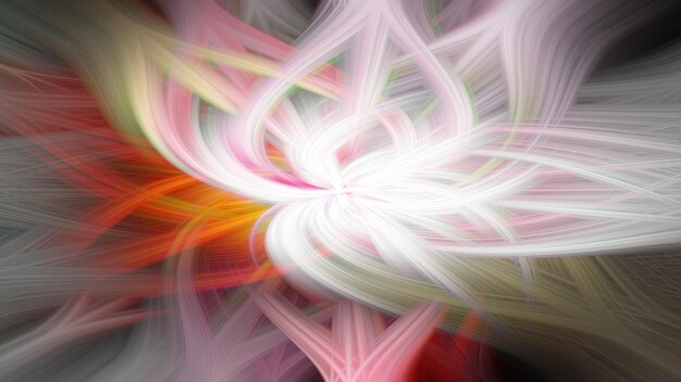 Foto abstracto arco-íris fractal fundo ondulado e textura
