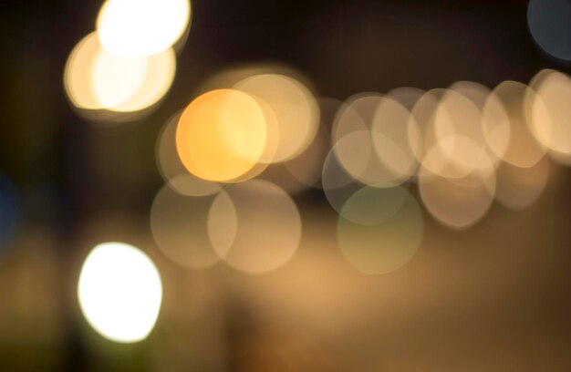 Abstracto bokeh circular de fondo de luz de colores
