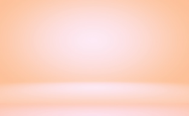 Abstracto borrón de pastel hermoso color rosa melocotón cielo fondo de tono cálido