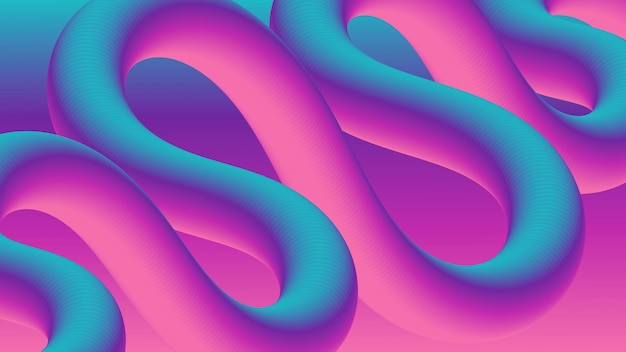Abstracto de colores Gradiente de ondas Fondo de colores pastel Fondo de colores vívido