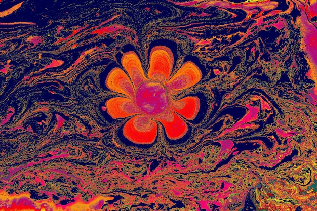 Foto abstracto de colores salpicaduras de fondo 3d