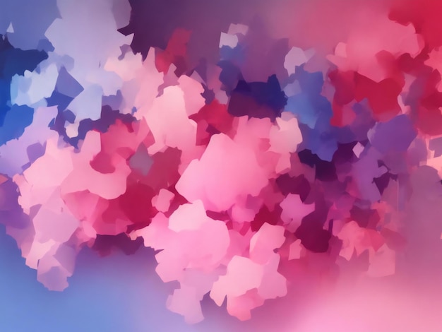 Abstracto colorido rosa suave color pastel fondo de nube tinta multicolor gota fluido ai generado