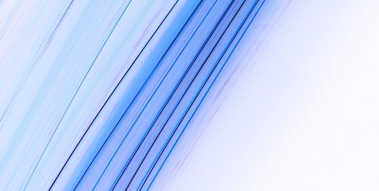 Foto abstracto composição linear azul com luz e sombra dinâmicas