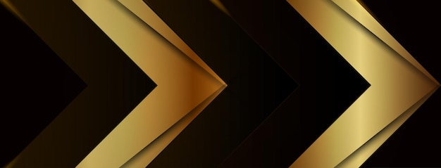 Abstracto conceito de ouro geométrico fundo de design brilhante