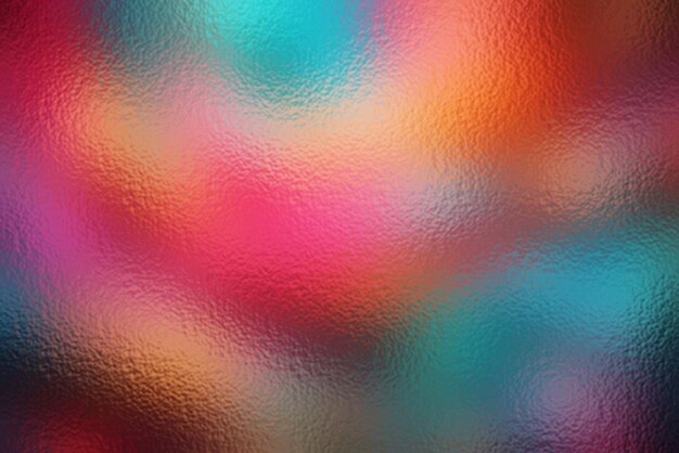 Abstracto creativo Fondo de papel de aluminio Textura desenfocada Ilustración de papel tapiz de colores vívido y borroso