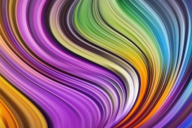 Abstracto creativo Línea fluida Arte Textura Fondo