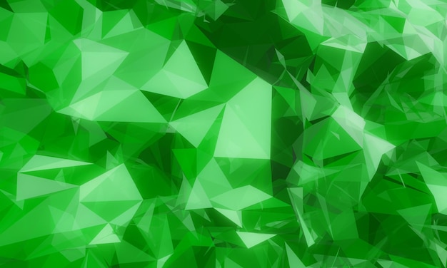 Abstracto cristal verde Piedra preciosa de fondo