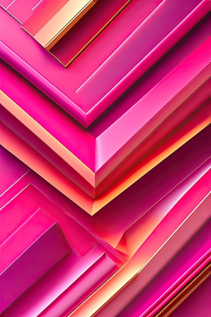 Abstracto de fundo rosa 3D