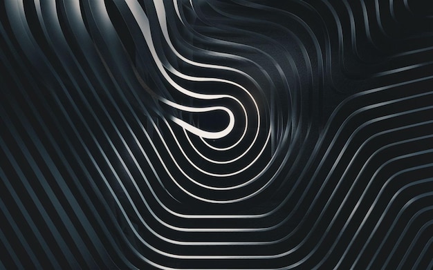 Abstracto de luz de linha de fundo preto moderno