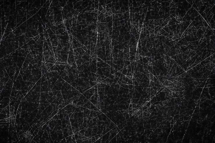Foto abstracto de textura preta com fundo de arranhões