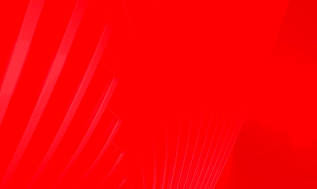 Abstracto diseño de fondo geométrico 3D Alfabeto claro color rojo
