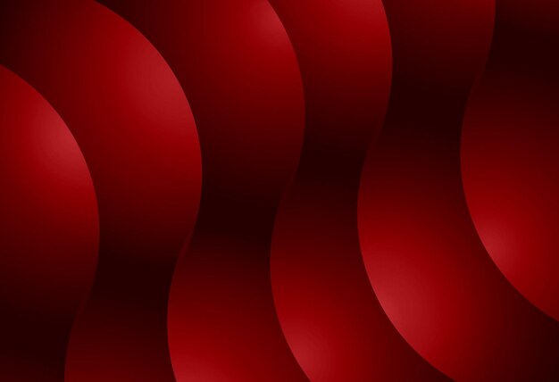 Abstracto diseño de fondo geométrico 3d duro cálido cóctel color rojo