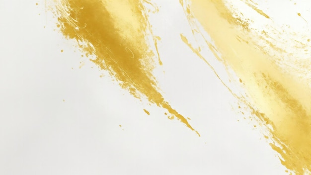 Abstracto dourado e pintura branca fundo pincel textura textura dourado