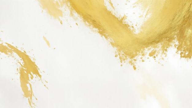 Abstracto dourado e pintura branca fundo pincel textura textura dourado