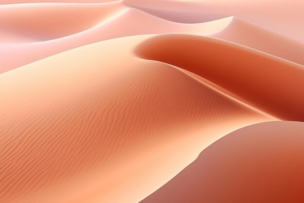 Abstracto Dunas de areia do deserto IA geradora