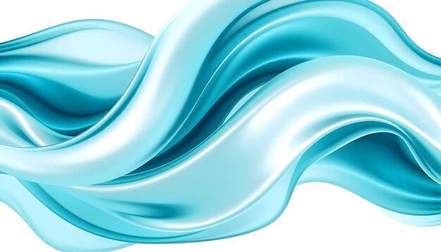 Abstracto Flujo de ondas azules